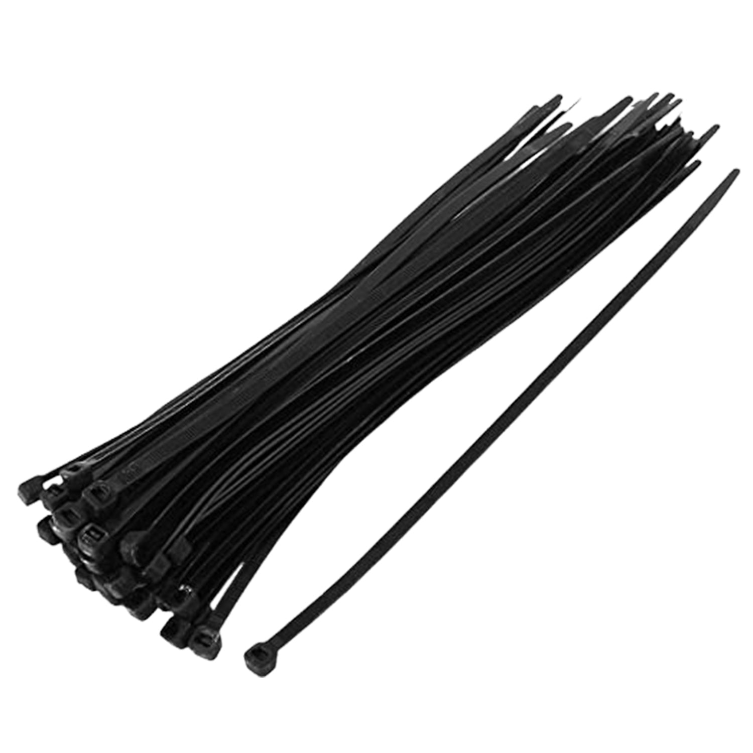 3139 6Inch Nylon Self Locking Cable Ties, Heavy Duty Strong Zip Wire Tie. Pack of 100 - Black. DeoDap 3139 6Inch Nylon Self Locking Cable Ties, Heavy Duty Strong Zip Wire Tie. Pack of 100 - Black. DeoDap